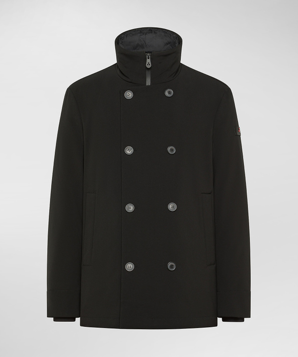 Recycled fabric double-breasted blazer - Peuterey