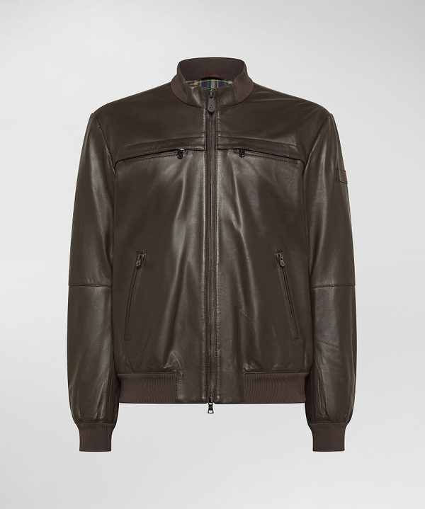Nappa leather biker jacket - Peuterey