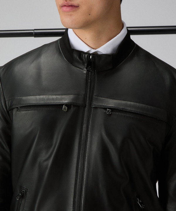 Nappa leather biker jacket - Peuterey