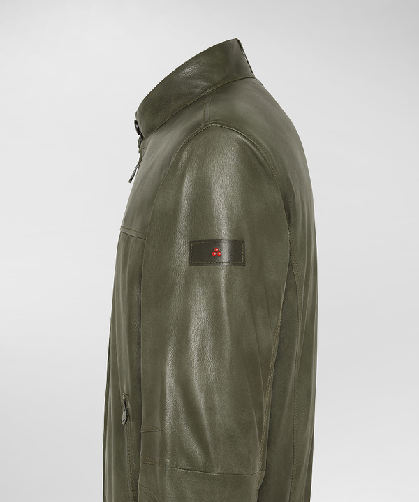 Lederbomberjacke im Vintage-Effekt - Peuterey