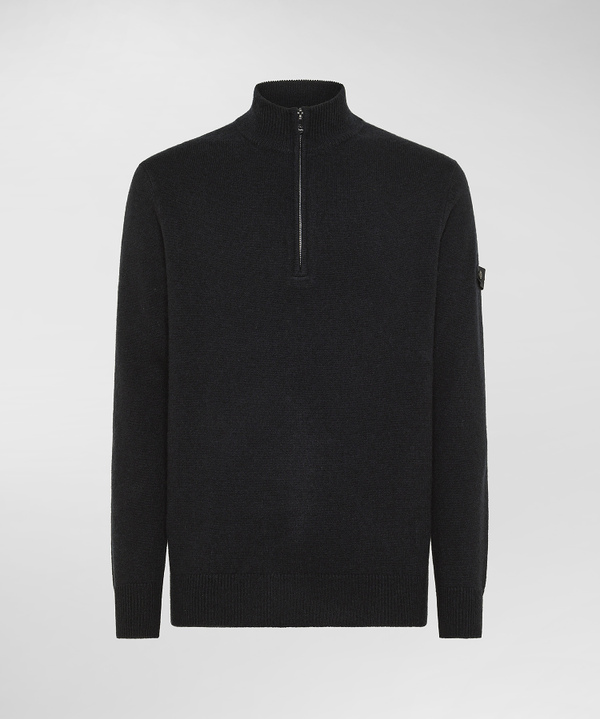 Maglia mezza zip in lana yak - Peuterey