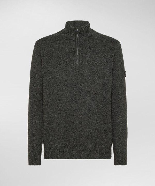Maglia mezza zip in lana yak - Peuterey