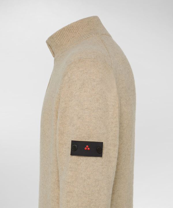 Maglia mezza zip in lana yak - Peuterey