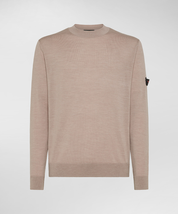 Pullover aus einer Merinowollmischung - Peuterey