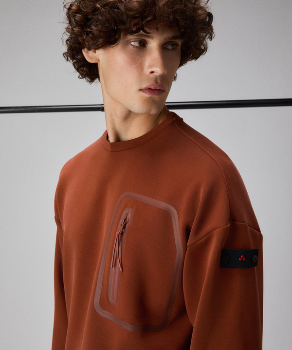 Scuba sweatshirt with chest pocket - Peuterey