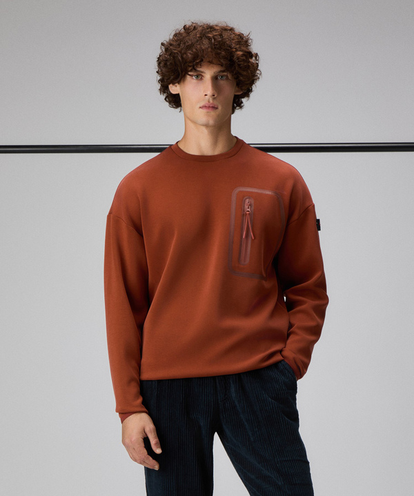 Scuba sweatshirt with chest pocket - Peuterey