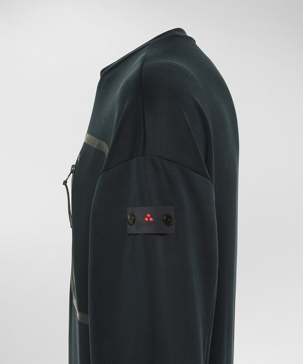 Sweatshirt aus Scuba mit Brusttasche - Peuterey