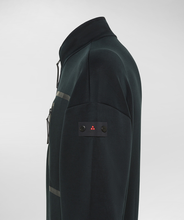 Sweatshirt aus Scuba mit halbem Reißverschluss - Peuterey