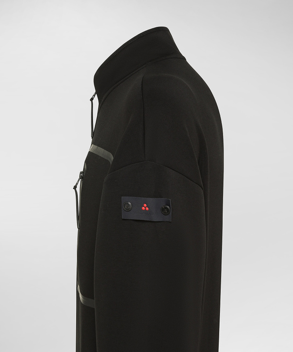 Sweatshirt aus Scuba mit halbem Reißverschluss - Peuterey