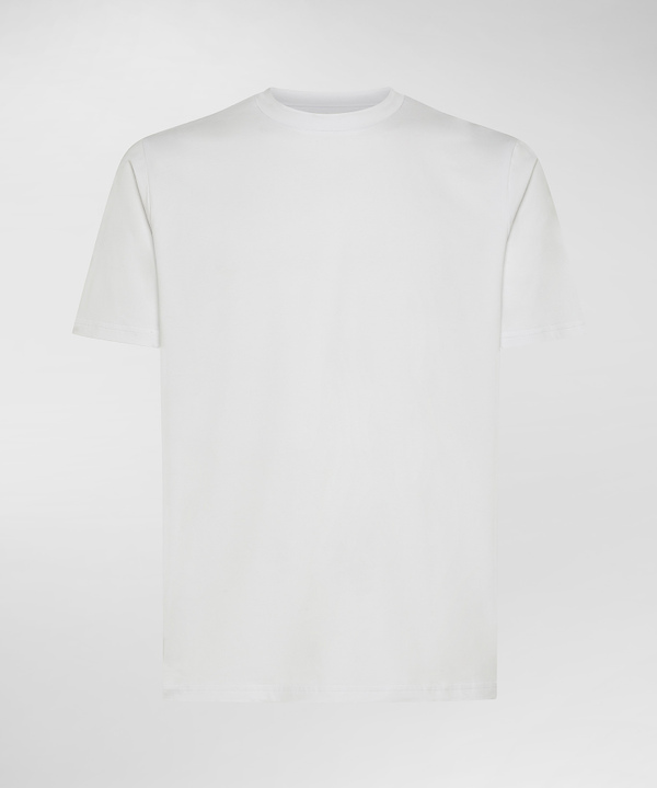 T-shirt in misto cotone e poliestere - Peuterey