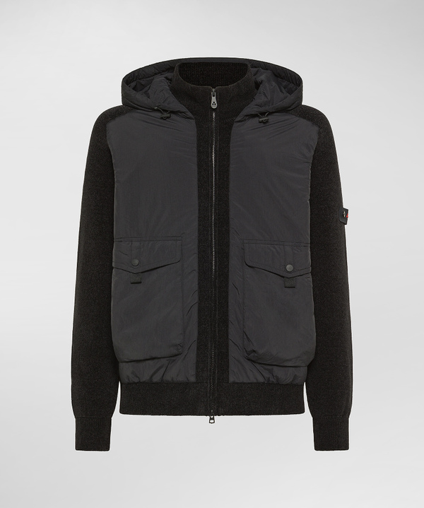 Hybrid-Jersey aus Chenille und Nylon - Peuterey