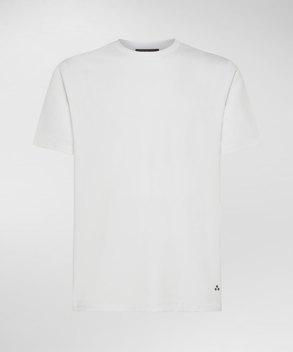 T-shirt in jersey di cotone e poliestere - Peuterey