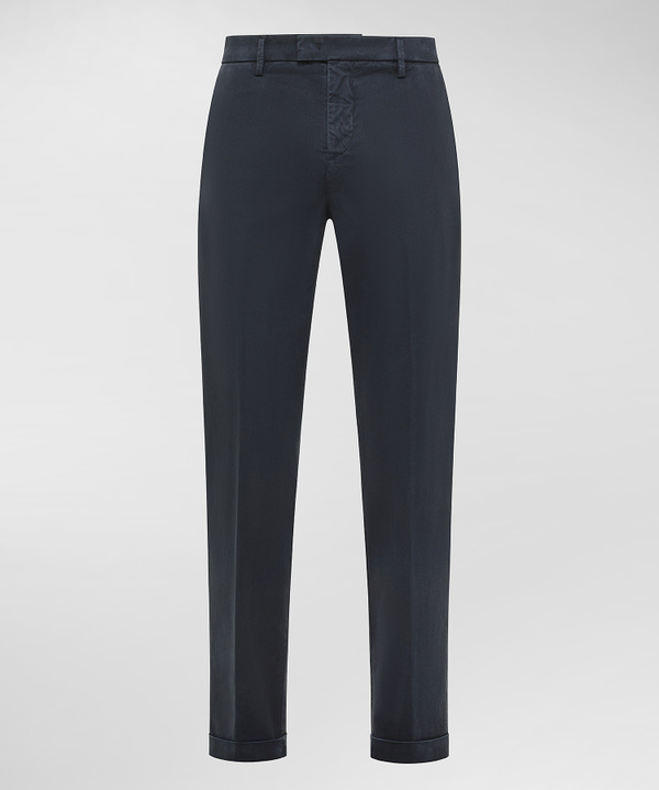 Pantalone gabardine cotone modal - Peuterey