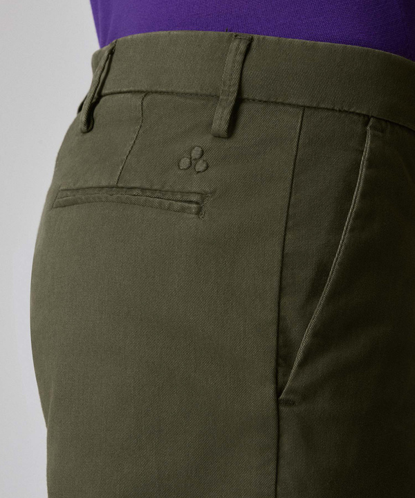 Cotton modal gabardine trousers - Peuterey