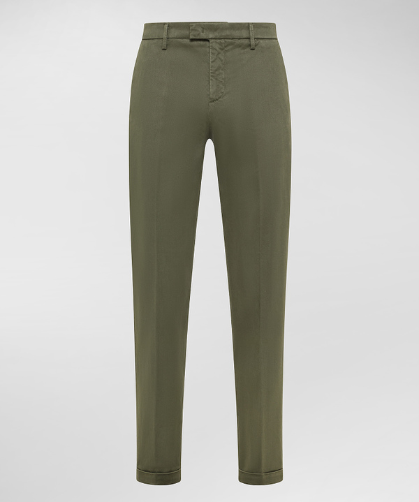 Pantalone gabardine cotone modal - Peuterey