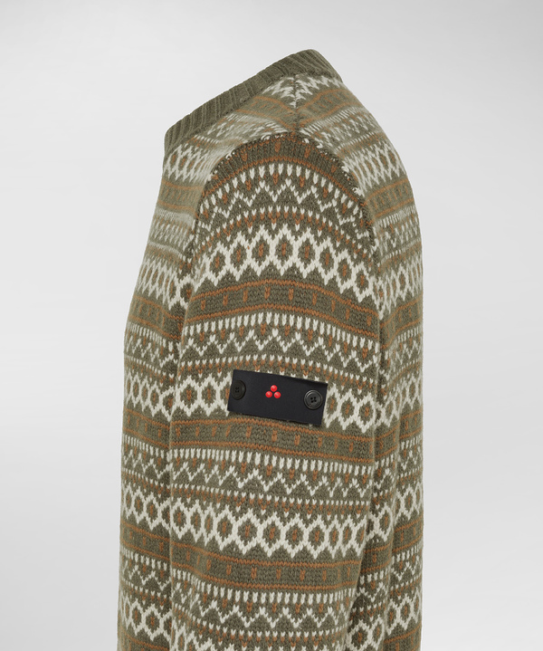 Pullover norwegisches Muster - Peuterey