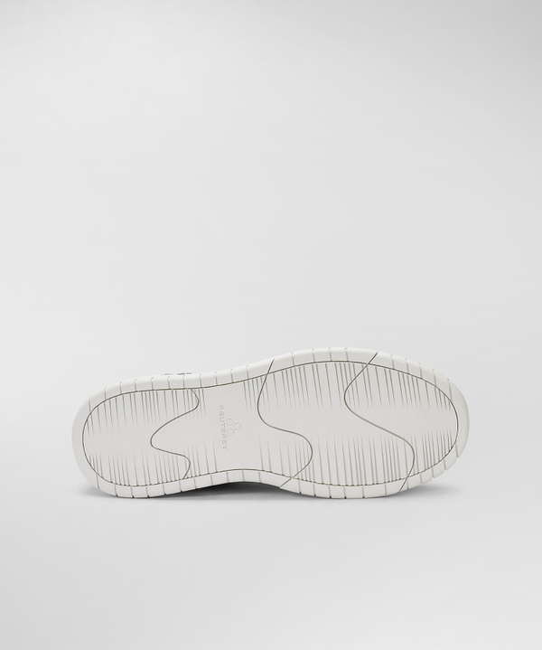 Suede and technical jersey sneakers - Peuterey