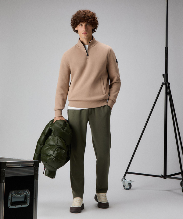 Felpa con mezza zip - Peuterey