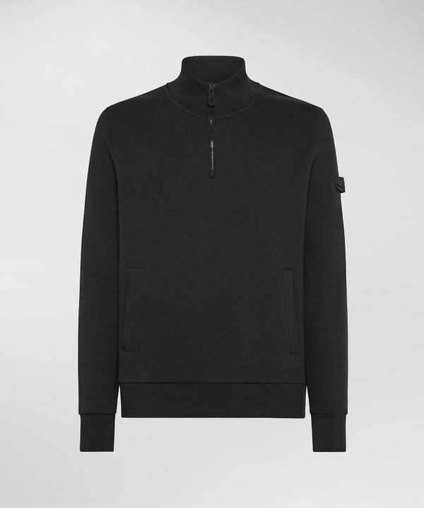 Sweatshirt mit halbem Reißverschluss - Peuterey