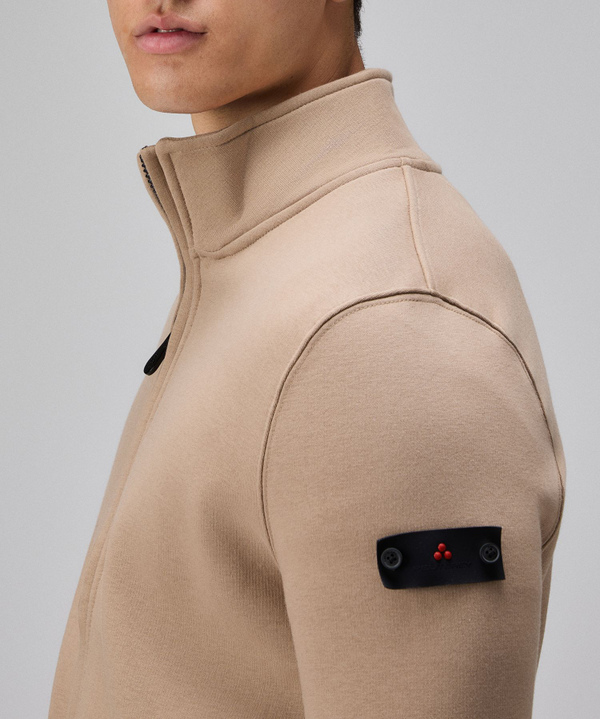 Sweatshirt with stand-up collar and full zip - Peuterey