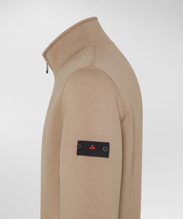 Felpa con collo in piedi e full zip - Peuterey