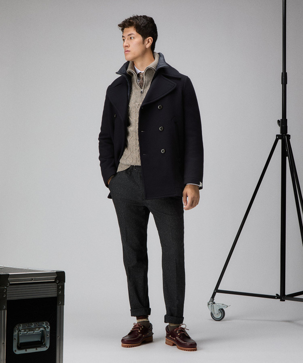 Double-breasted jacket with detachable vest - Peuterey