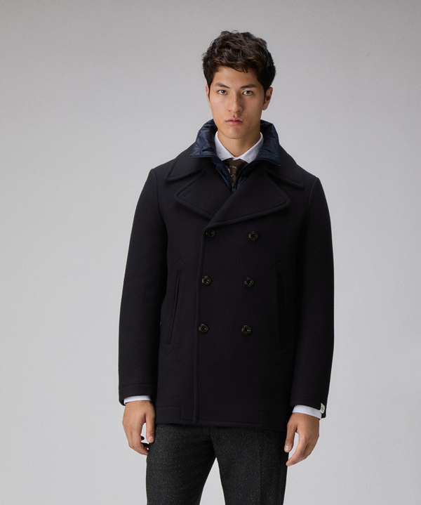 Double-breasted jacket with detachable vest - Peuterey