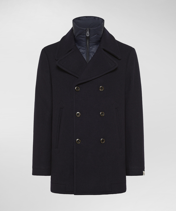 Zweireihige Jacke mit abnehmbarem Latz - Peuterey