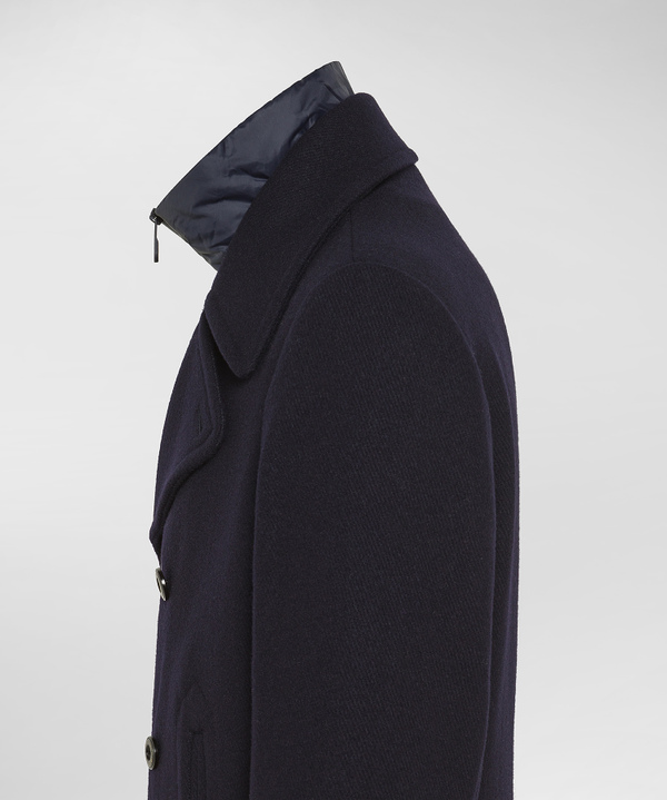 Zweireihige Jacke mit abnehmbarem Latz - Peuterey