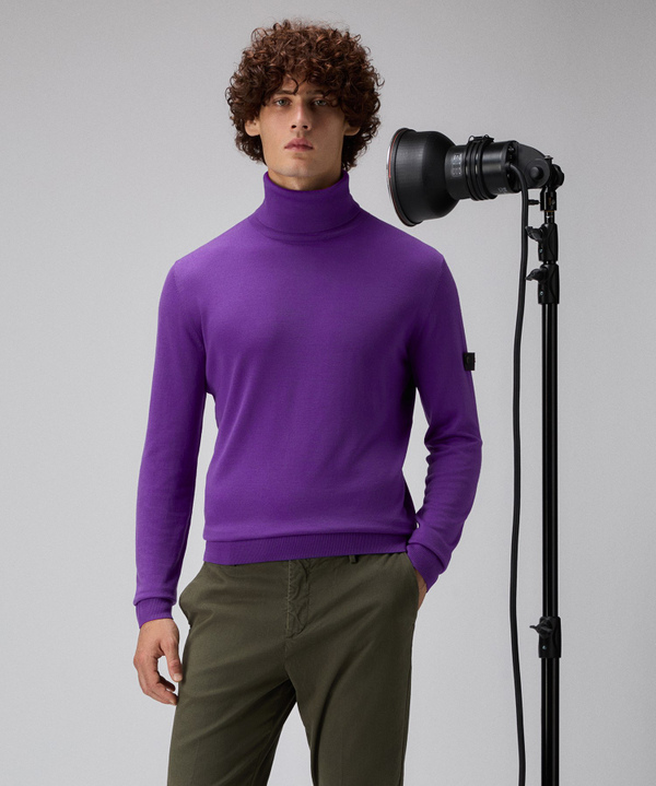 Merino wool blend turtleneck - Peuterey
