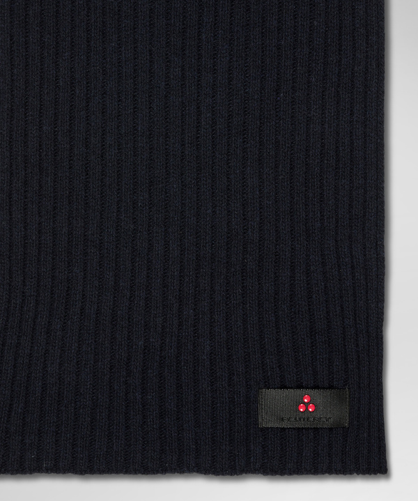 Ribbed Wool Scarf - Peuterey