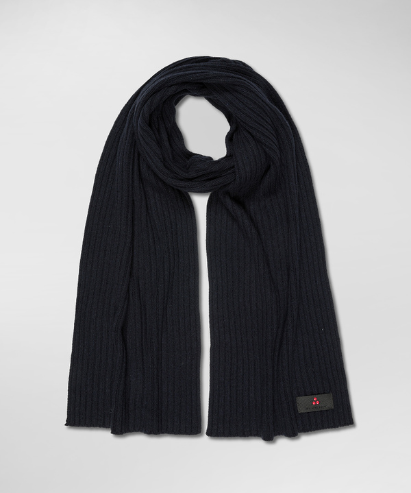 Ribbed Wool Scarf - Peuterey