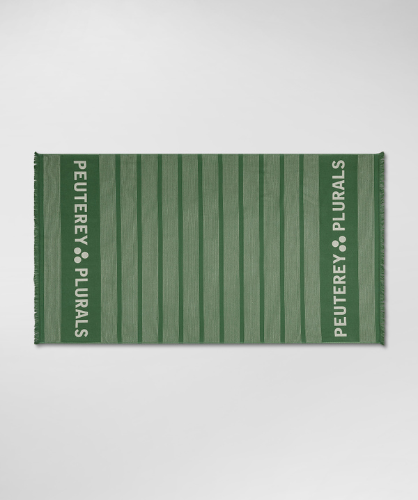 Cotton terry beach towel - Peuterey