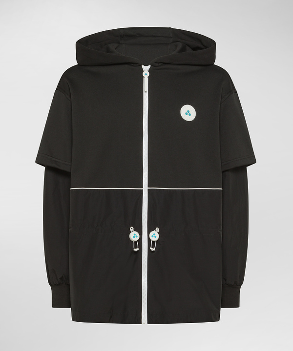 Dual-fabric sweatshirt - Peuterey