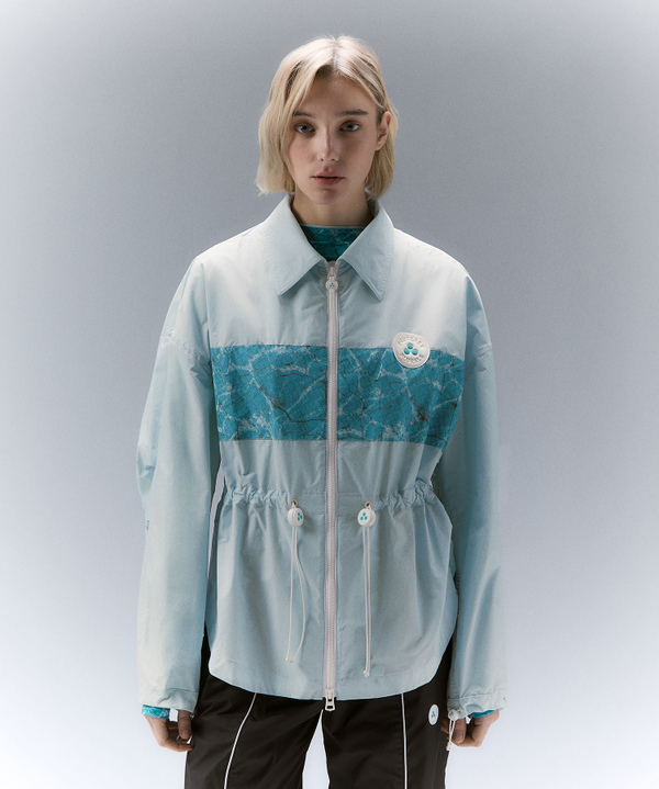Jacke mit bedrucktem Band - Peuterey