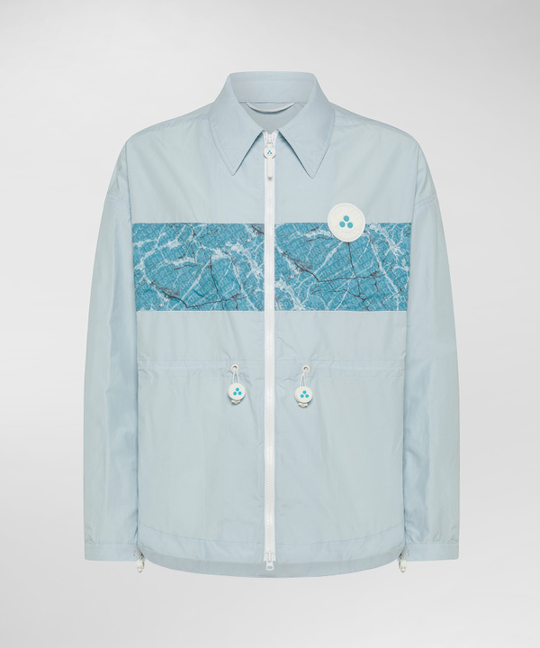 Jacke mit bedrucktem Band - Peuterey