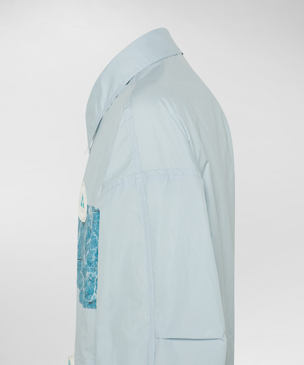 Jacke mit bedrucktem Band - Peuterey