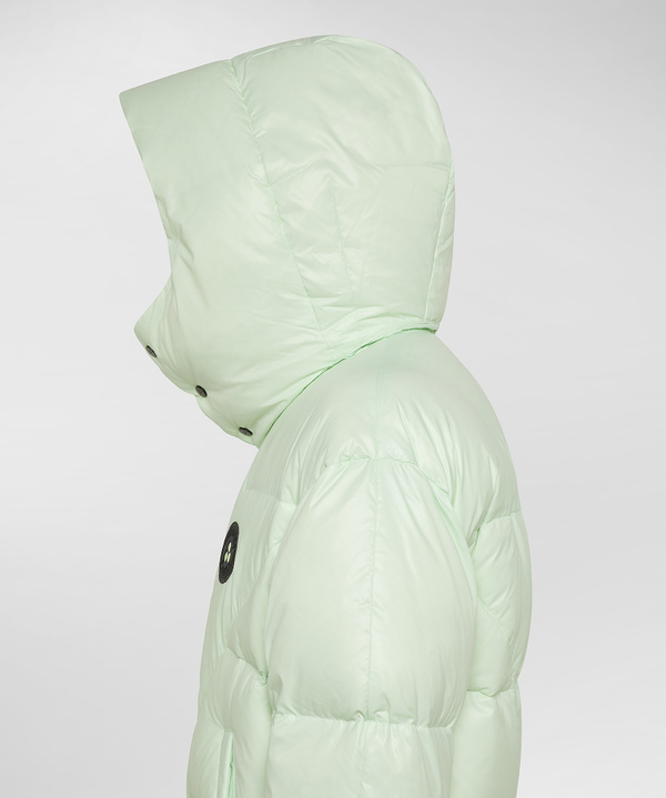 Puffer jacket lucido con cappuccio - Peuterey
