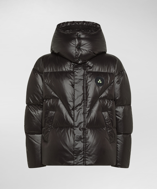 Puffer jacket lucido con cappuccio - Peuterey
