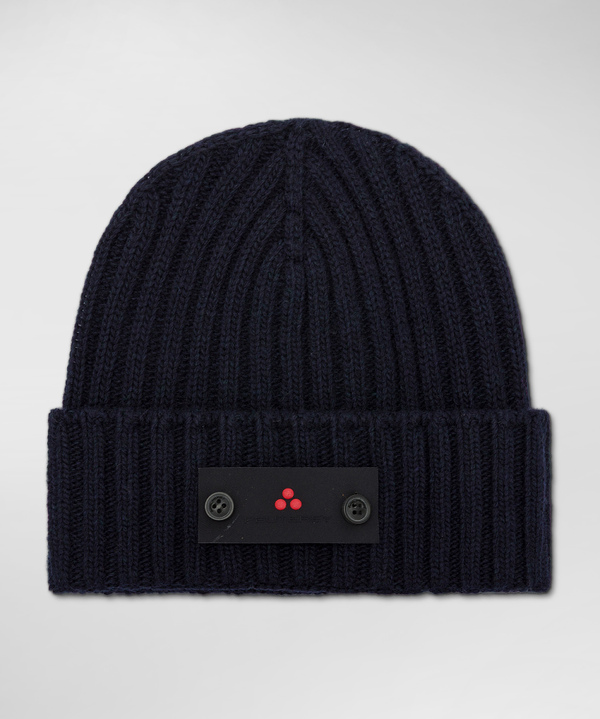 Cappello a coste in misto cachemire - Peuterey