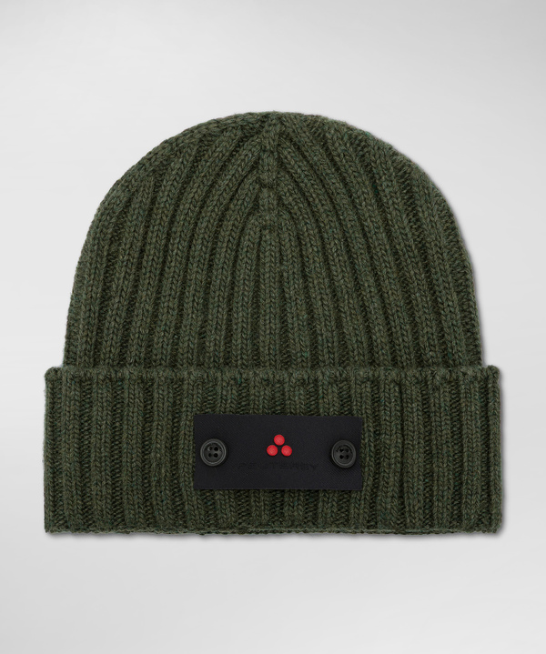 Cappello a coste in misto cachemire - Peuterey
