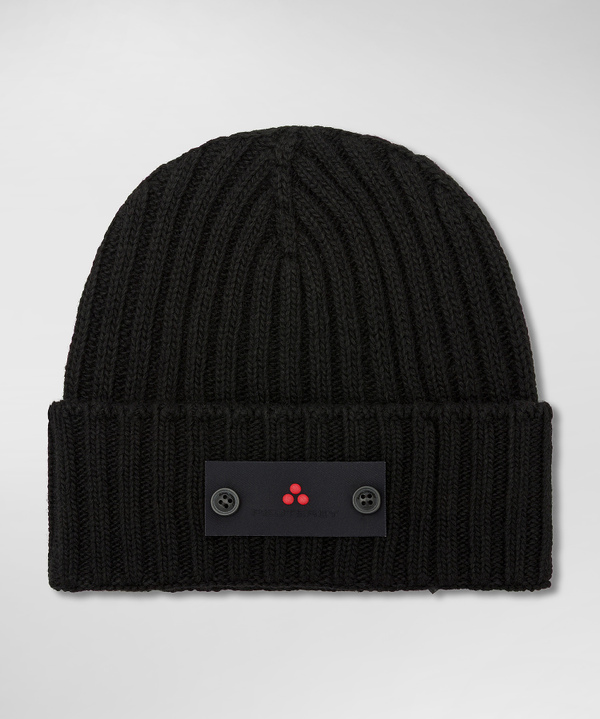Cappello a coste in misto cachemire - Peuterey