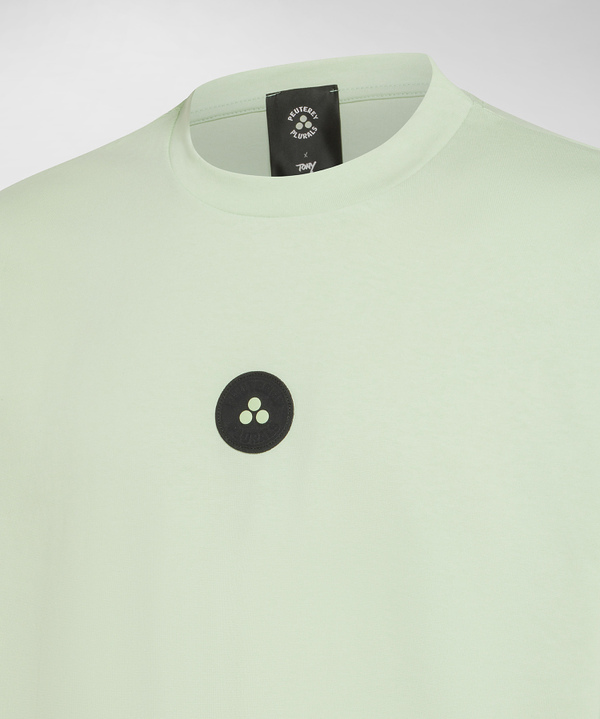 T-shirt cropped in cotone - Peuterey