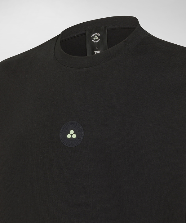 T-shirt cropped in cotone - Peuterey