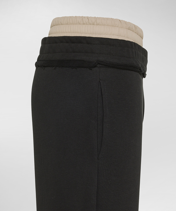 Jogger in felpa con vita doppia - Peuterey