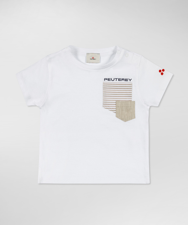 T-shirt with two front pockets - Peuterey