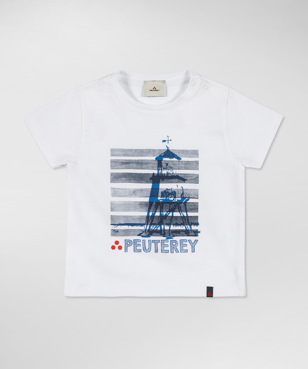 T-shirt with maxi print - Peuterey