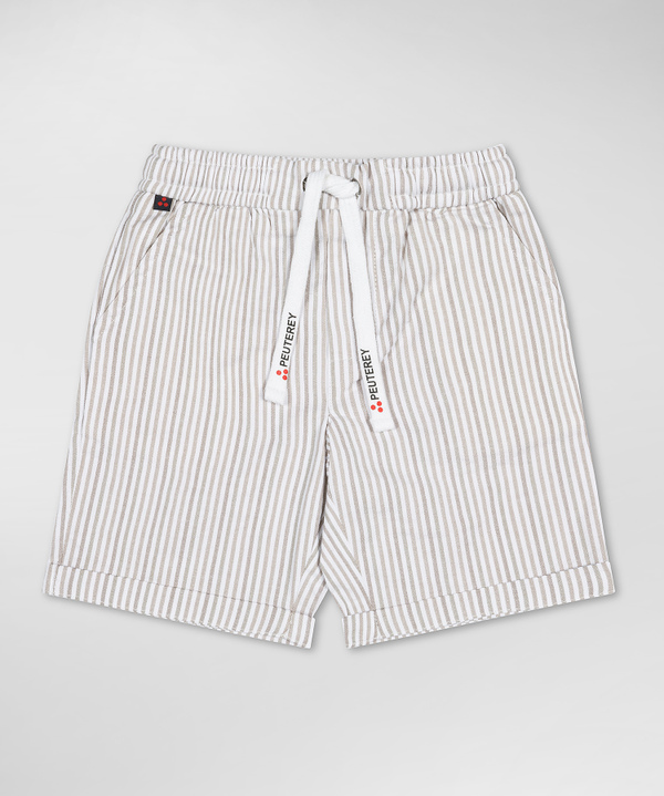 Striped Bermuda shorts - Peuterey