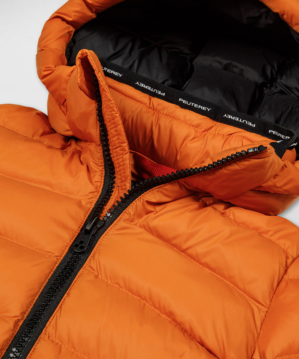 Ultralightweight and waterrepellent down jacket for boy, orange