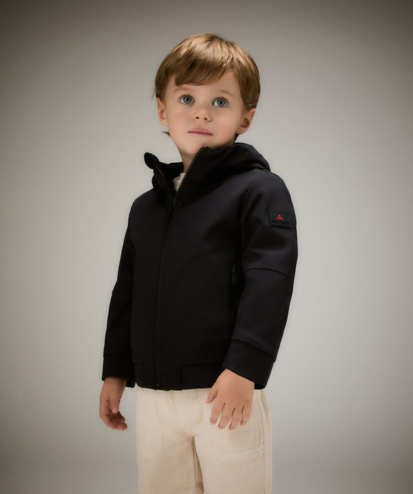 Windproof jacket with black zip - Peuterey